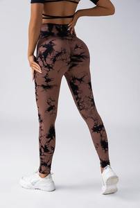 Nuevos Leggings Deportivos de Cintura Alta con Efecto Tie Dye para Mujer, Pantalones Deportivos para Yoga y Gimnasio con Efecto Levanta Glúteos - Product Image 2