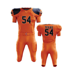 Uniforme de Fútbol Americano Personalizable, Transpirable, para Adultos, de Alta Calidad, MOQ Bajo - Product Image 1