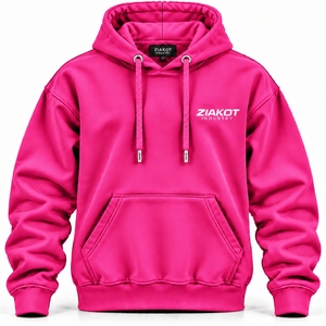 Custom Fleece Hoodie Wholesale Heavyweight Pullover Sweatshirt Custom Logo Hoodies ZIAKOT INDUSTRY Pakistan Manufacturer - Product Image 2