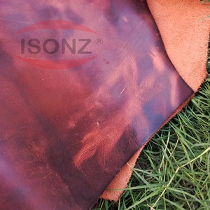 หนังวัวฟอกฝาดแบบดึงขึ้น (Pull Up) เคลือบแว็กซ์ สำหรับทำกระเป๋า รองเท้า เข็มขัด กระเป๋าสตางค์ สมุดบันทึก และผลิตภัณฑ์สั่งทำพิเศษ - Product Image 6