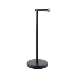 Iron Toilet Paper Holder Stand With Vertical Storage For Bathroom Tissue <b>Rolls</b> Modern Organizer Design - Product Image 4