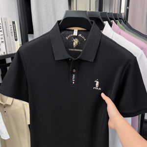 Chemises Polo Homme en Coton Piqué à Manches Courtes – Décontractées, Professionnelles, Respirantes, Classiques, avec Logo Brodé Personnalisé – Vente en Gros, OEM, ODM - Product Image 4