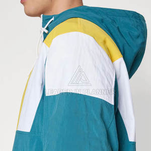 เสื้อแจ็คเก็ตกันน้ำสำหรับผู้ชาย ผลิตจากโพลีเอสเตอร์ 100% ดีไซน์ใหม่ ขายส่ง รับออกแบบโลโก้ เสื้อแจ็คเก็ตกันลมสำหรับผู้ชาย - Product Image 6