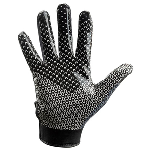 OEM ODM Custom Printed American Football <b>Gloves</b> Super Sticky Silicone Palm Breathable Sports Receiver - Product Image 4