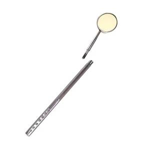 กระจกตรวจฟันแบบมีด้ามจับลายกันลื่น สีเงิน ยี่ห้อ Morje Surgical Dental รุ่น Class II ได้รับการรับรองมาตรฐาน CE สำหรับเครื่องมือผ่าตัด - Product Image 2