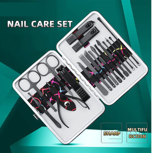Professional Stainless Steel Manicure & <b>Pedicure</b> Set Nail Clippers Kit Grooming <b>Tools</b> Case Gift Box Manicure & <b>Pedicure</b> Set - Product Image 5