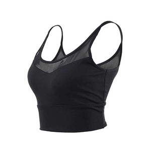 Professional Manufacturer Hot Sales Unisex Yoga Gym Bra Custom Plus Size Lightweight Breathable Sleeveless Top - Product Image 4
