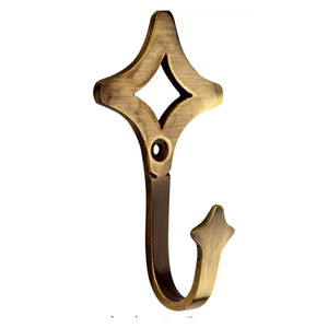 Ganchos de latón vintage para pared, accesorios de armario de alta resistencia, perchas decorativas de aleación de zinc para sombreros y ropa para entrada. - Product Image 6