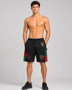 Shorts de sport pour hommes personnalisés - Haute qualité, taille élastique, séchage rapide, vêtements d'entraînement, service OEM - Product Image 1