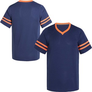 Custom Football Jersey Dazzle Fabric Personalized Embroidered Design Your Own Supplier Factory Bulk Orders - Product Image 1