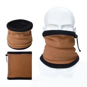 Customize <b>Cool</b> Fleece Neck Gaiter with Drawstring Adjustable Winter Face <b>Masks</b> & Warmers Character Style Sports Use - Product Image 4