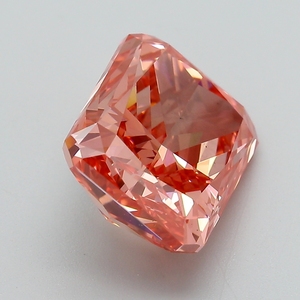 Diamant rose vif fantaisie certifié IGI, cultivé en laboratoire, taille radiant, diamant non monté pour la vente en gros de bijoux fins - Product Image 3