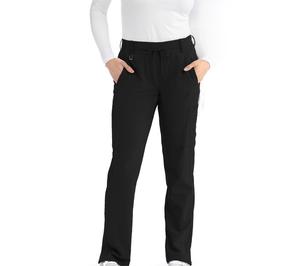 Pantalon de travail médical unisexe pour clinique, taille élastique, vêtements de travail pour le secteur de la santé - Product Image 2
