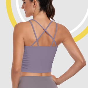Sujetador Acolchado para Mujer, Construcción sin Costuras, Tirantes Ajustables, Ajuste Suave, Proveedor de Lencería, Color Sólido, Copas Extraíbles - Product Image 2