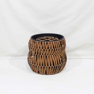 Panier de jardinage sablé en plastique léger sculpté à la main, durable et écologique, pour décoration extérieure – Offre Spéciale - Product Image 2
