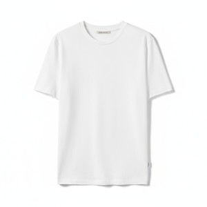 T-shirt décontracté à manches courtes pour homme, coupe ajustée, motif uni, respirant, écologique, séchage rapide, 220g, Routine - Product Image 2