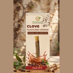 Miswak con Sabor a Clavo, Barra Masticable Herbal Natural para el Cuidado Bucal Tradicional, Blanqueamiento Dental, Aliento Fresco y Encías Saludables - Product Image 6
