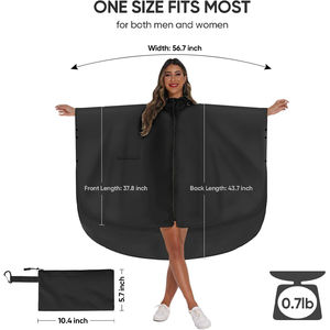 Impermeable Ligero para Niñas - Protección contra la Lluvia de Nailon para Uso Diario Informal - Product Image 3