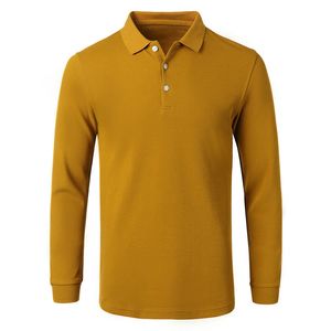 Camiseta Polo de Manga Larga para Hombre, Textil de Alta Calidad, con Logotipo Personalizado - Product Image 3