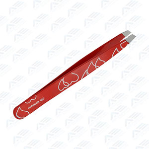 Personalized Professional Stainless Steel Slanted Sharp Pointed Eyebrow Tweezers-Eco-Friendly Comfortable <b>for</b> Facial Hair - Product Image 3