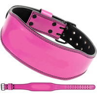 Ceinture de musculation Samroz Sports 7 mm - Ceinture de musculation à ardillons pour squats, soulevé de terre et développé couché - Ceinture de musculation en cuir