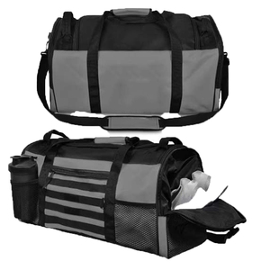 Bolsa Deportiva Unisex de Nailon, 30-40L, Gran Capacidad, Diseño a Rayas, Cierre de Cremallera, Compartimento Interior, Correa Ajustable, Venta al Por Mayor - Product Image 1