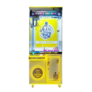 Happy Moment Doll Catcher Coin Operated Prize Redemption Arcade <b>Machine</b> Commercial <b>Amusement</b> Equipment Family Plastic Metal - Product Image 4