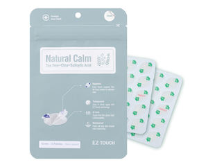 Parches Calmantes Transparentes para el Acné EZ Touch Natural Calm de 12 mm con Cica y Árbol de Té para Adolescentes OEM/ODM Corea - Product Image 1