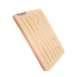 Almohadilla de Práctica de Sutura Reutilizable con Heridas Precortadas para Estudiantes de Medicina, Instrumentos de Cirugía Médica - Product Image 1