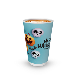 Gobelets en papier recyclables à double paroi, imprimés sur mesure, enduits de PE, de qualité alimentaire, pour café, disponibles en plusieurs tailles (8/12/16/20 oz) - Product Image 4