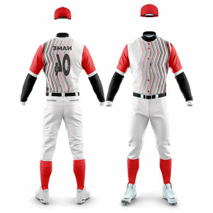 Custom Factory-Made Uniform Sets Softball Breathable Quick Dry Uniform Personalized Club Team PLayer <b>Baseball</b> Uniform Kits - Product Image 4