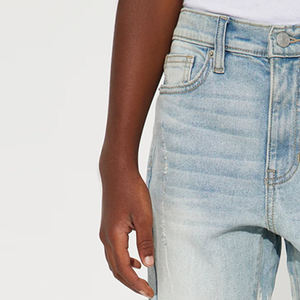 Pantalones para Niños con Diseño Moderno y Rasgado, para Compradores Mayoristas, con Bolsillos Laterales, Cierre de Botón y Cremallera, con Logotipo Personalizado 2026 - Product Image 2