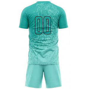 Ensemble d'uniformes d'entraînement de football pour hommes de haute qualité, maillot d'équipe de football 100% polyester, couleurs et logo personnalisés, service OEM - Product Image 6