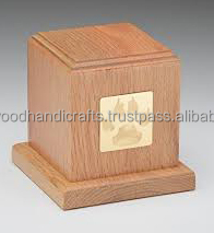 Caja de urna de madera funeraria para cenizas de mascotas Urnas de cremación de madera para cenizas de gatos y perros Urnas de palisandro a bajo precio - Product Image 4