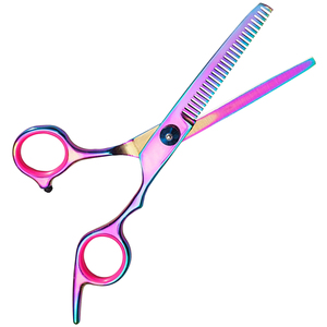 Tijeras Profesionales para Adelgazar el Cabello, Tijeras Texturizadoras de Acero Inoxidable para Peluquería, Salón de Belleza, Corte y Estilizado de Cabello - Product Image 2