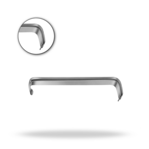 Retractor Quirúrgico de 16.5cm, Juego de 2 Cuchillas de Acero Inoxidable, Retractor de Tejido Médico - Product Image 1