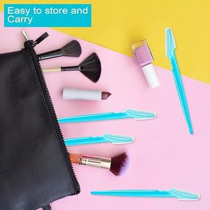 Professional Stainless Steel Eyelash Tweezers <b>Set</b> with Precision Tips for Durable Eyebrow Shaping and Brow Plucking - Product Image 6