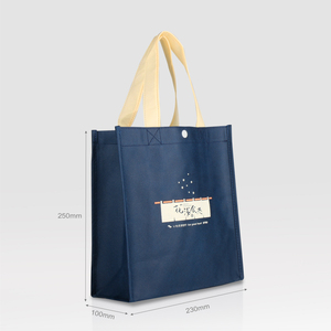 ถุงช้อปปิ้งแบบพิมพ์ลายสองสี 3 มิติ ทำจากผ้าไม่ถักทอ เป็นมิตรกับสิ่งแวดล้อม ใช้เป็นถุงใส่อาหารกลางวันได้ - Product Image 4