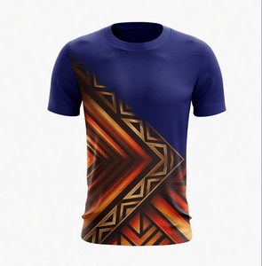 Men's Crew Neck Short Sleeve Geometric Print <b>T</b>-<b>Shirt</b> Full Print <b>Polyester</b> Summer Breathable Regular Fit Adults - Product Image 4