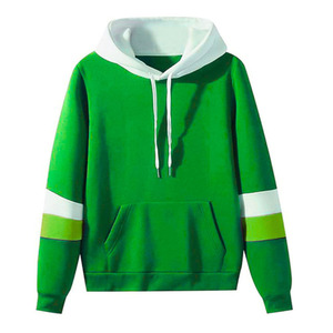 Sweat-shirt à capuche pour homme, coupe classique, motif uni, 100% coton, fermeture éclair quart de tour, impression du logo sur le devant. - Product Image 4