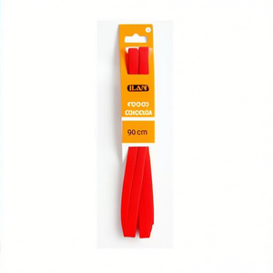 Ilan Shoelace 90 Cm Red Flat <b>Lace</b> For Sneakers - Product Image 1