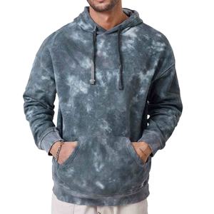 Sweat-shirts pour hommes personnalisés, lourds, délavés à l'acide, 100% coton mélangé, style vintage vieilli, style délavé au soleil, style OEM, sweat-shirts basiques - Product Image 5
