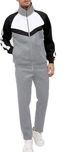 Ensemble de survêtements pour hommes, 2 pièces, survêtements de sport à fermeture éclair intégrale, ensembles de survêtements de jogging pour hommes - Product Image 6