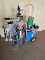 Machine à traire portable électrique et à essence pour chèvres et vaches, pour l'industrie laitière d'aujourd'hui HJ-CM011PS