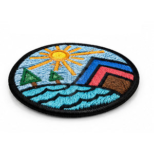 Parches Bordados de Diseño Personalizado a Precio de Fábrica, Alta Calidad, Ecológicos, Duraderos, de Tela de Lona Ligera, al por Mayor - Product Image 5
