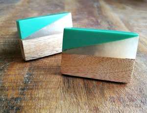 Wood Resin Door <b>Knobs</b> Three Tone <b>Gold</b> <b>Cabinet</b> Handles Decorative Drawer <b>Knobs</b> Kitchen Furniture Hardware Wholesale - Product Image 3