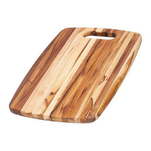 Planche à découper double face en bois d'acacia et marbre avec poignée pour la cuisine domestique, idéale pour couper les steaks et les fruits - Product Image 2