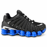 Chaussures de course unisexes à coussinets de ressort, baskets plateforme roses et blanches, chaussures de sport respirantes pour la marche, vente en gros OEM ODM