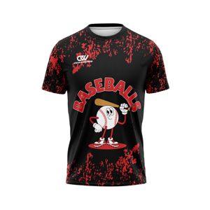 OEM/ODM Custom Team Logo Design Sublimated Sport Uniform Crew Neck 100%Polyester Quick Dry Baseball Jersey Short Regular Fit - Product Image 1