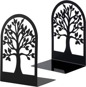 Lot de 2 serre-livres en fer en forme d'écureuil, supports de livres uniques en forme d'animaux pour la maison, le bureau, la bibliothèque, les étagères décoratives et les bureaux – Prix le plus bas - Product Image 5